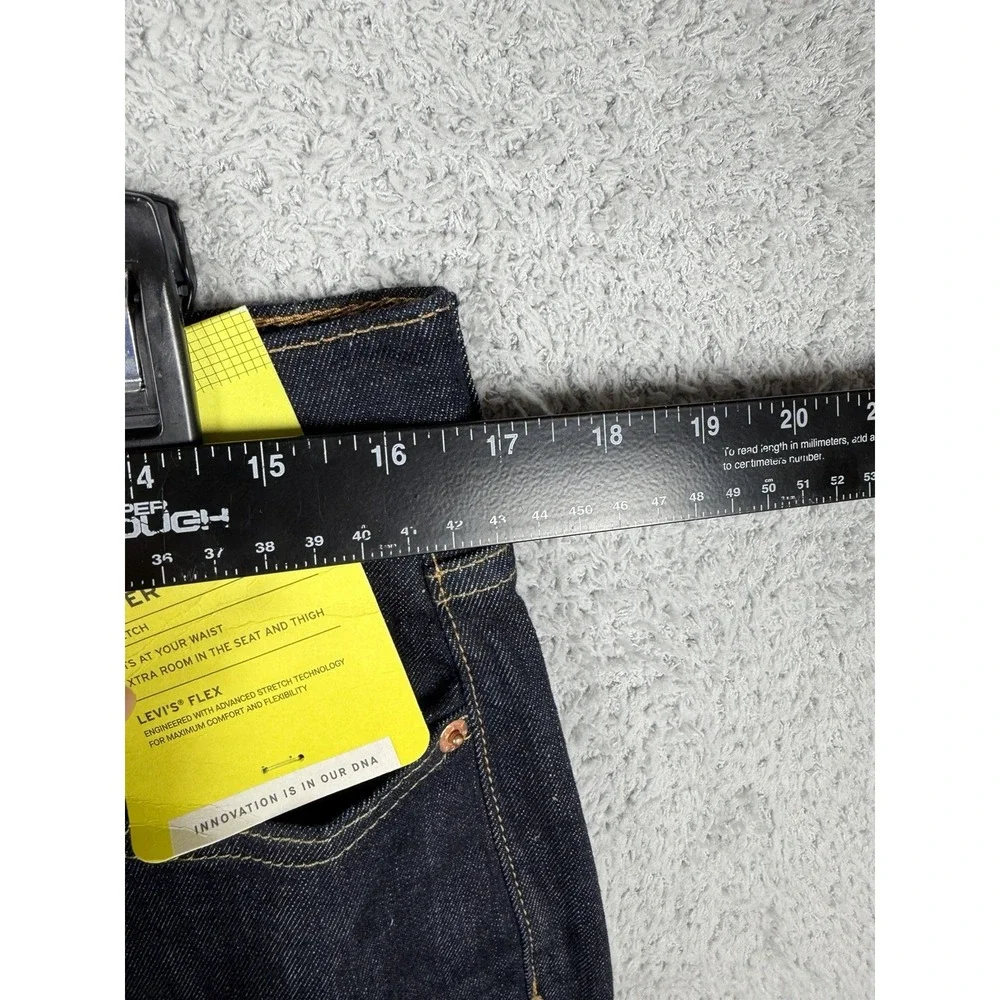 Levis 541 Athletic Taper Jeans Mens 33x32 Dark Wash Stretch Denim NWT